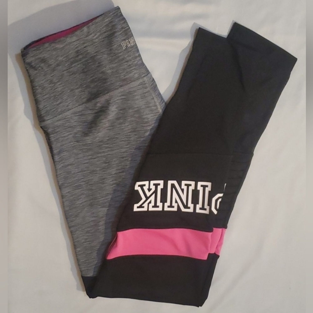 PINK mesh leggings